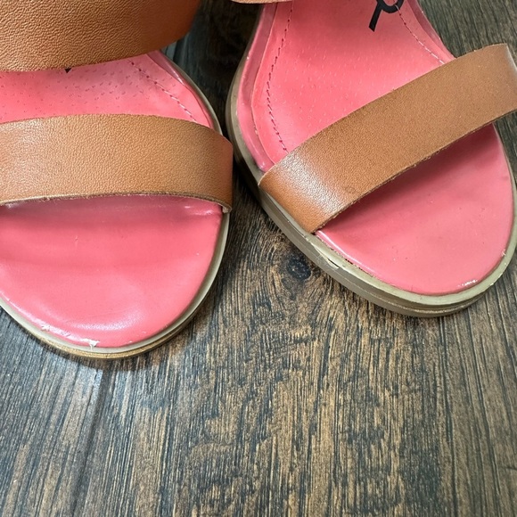 Kelsi Dagger | Gina Brown Vachetta Belted Cutout Strappy Sandals - Picture 11 of 12